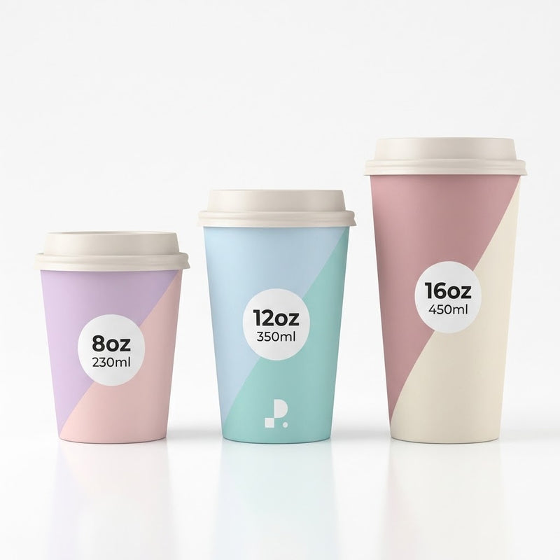 Papirkopper (100 ml / 230 ml / 350 ml / 450 ml)