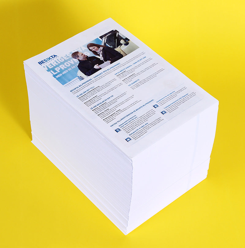 Brevpapir / Laserark – H-Tryck