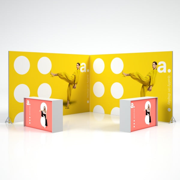 Double DTF trade show set – Adsystem