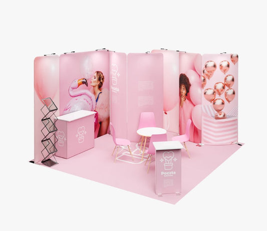 Messepakke 400x400 cm - Printd